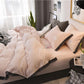 Winter Four-piece Set Double-sided Velvet Thick Short Plush Bed Linen Quilt Cover Coral Velvet 4-piece Set