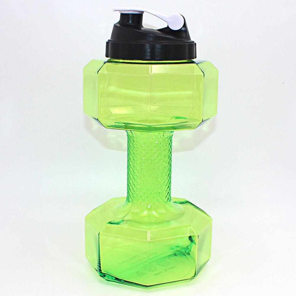 2.5L Dumbbells Shape High-Capacity Sports Water Bottle