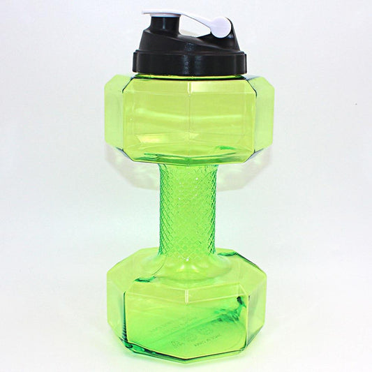 2.5L Dumbbells Shape High-Capacity Sports Water Bottle