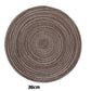 4pcs Nordic Table Insulation Mat Anti-scalding Mat Home Table Mat Table Cloth Mat