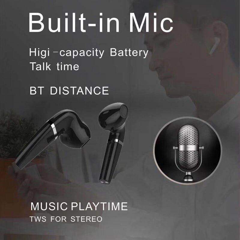 Bluetooth Earphones TWS Wireless Earbuds For Huawei Xiaomi Samsung iPhone Dual Mic Noise Cancelling