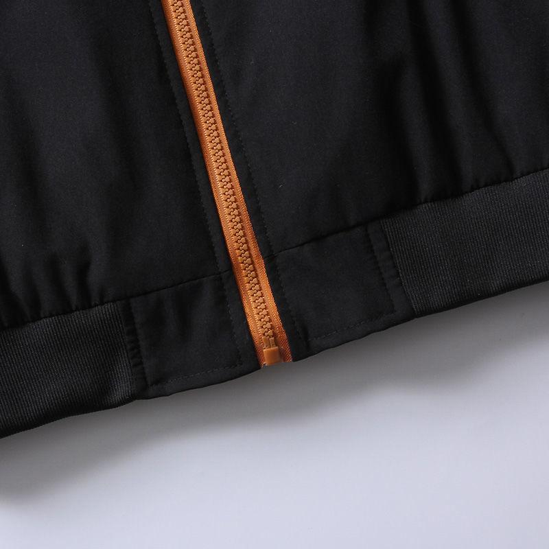 Men's Jacket Spring and Autumn Casual Young and Middle-aged Jacket Baseball Uniform Collar All-match Trend Top Men's Clothing