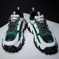 Plus Size 39-44 Men Comfortable Mesh Sneakers Breathable Basketball Shoes Non-slip Running Shoes Outdoor Travel Shoes