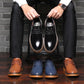 Pointed Toe Mens Leather Shoes Flats  Design Soft Comfortable Breathable Buckles For Decoration