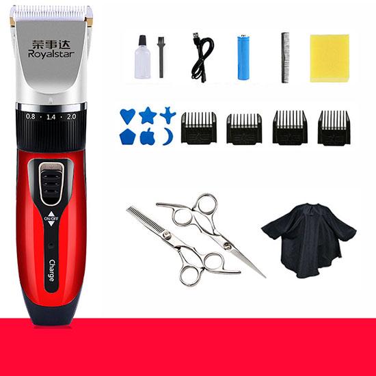 Rechargeable Low-noise Hair Clipper Remover Cutter Grooming Hair Trimmer Electrical Hair Cut Machine