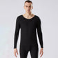 Men Winter Thermal Underwear Male Autumn Tight Suit Thicken Windproof Comfortable Soft Lining Long Sleeve High Elasticity Tracksuit Wearable Versatile