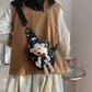 Bag Girls Fashion Cute Chest Bag Summer Leisure Shopping Wild Trend Canvas Bag Shoulder Messenger Bag