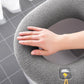 Warm Toilet Seat Cover Universal Toilet Seat Cushion Washable Pink Cute Toilet Seat Mat with Handle Bathroom Lavatory Cover Elongated Elastic Pad