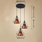 Vintage Nordic Industrial Pendant Light Fixture Hanging Iron Lampshade Chandelier Home Loft Bar