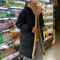 Youth White Duck Down Jacket Winter Men's Mid-length Thick Warmth 2021 New Winter Coat