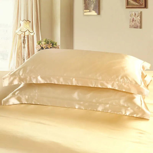 Double-sided Ice Silk Pillowcases A Pair of Silky Cool Feeling Pillowcases Single Pillow Core Cover
