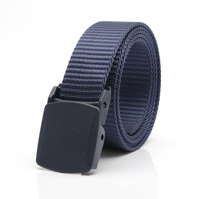 Sports Belt Men's and Women's Canvas Belt Quality Quick-drying Plastic Hypoallergenic Belt