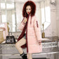 Gold Velvet Women's Cotton Coat Mid-length Student Korean Winter Jacket Fashion Warmth Parka Coat