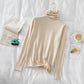 Turtleneck Women Pullover Sweater Spring Jumper Knitted Basic Top Fashion Autumn Long Sleeve Korean Ladies Clothes