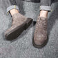 Martin Boots Male Autumn and Winter Leather High Boots Men's Tooling Leather Boots Martin Boots
