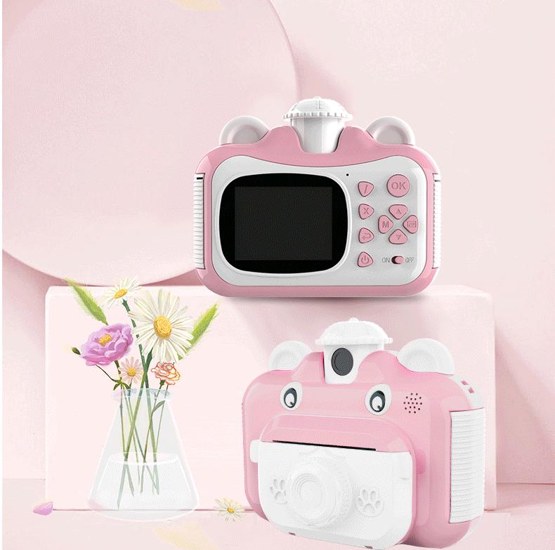 Kids Camera Instant Print Camera for Children 1080P HD Video Photo Camera Toys with 32GB Card