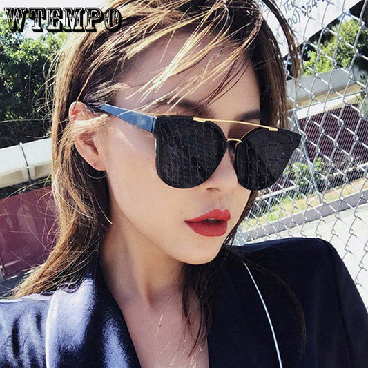 Cat Eye Sunglasses Women 2019 High Quality Brand Designer Vintage Fashion Driving Sun Glasses For Wo