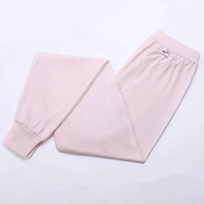 One-piece Ladies Cotton Cotton Wool Pants Long Trousers Middle-aged and Elderly High-waist Long Trousers Women's Underpants
