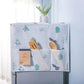 Print Dust Covers Washing Machine Covers Refrigerator Organizer Fridge Dust Cover with Pocket Home Decor