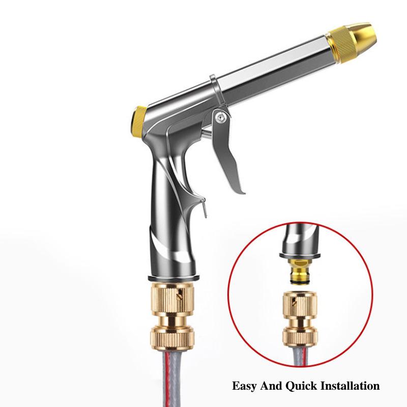 High-pressure Car Wash Water Gun Household Tap Water Ground Pressurized Multi-function Car Brush Nozzle Car Wash Water Gun Head