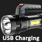 6000LM LED Flashlight Long Shot Use USB Rechargeable Outdoor Camping Lantern P500 Waterproof Searchlight Spotlight Floodlight