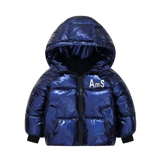 Boys Winter Down Padded Jacket Thick Warm Jacket Disposable Children's Padded Jacket Children's Down Jacket Trend To Overcome