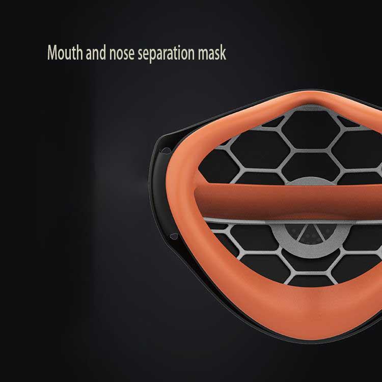 KN95 mouth and nose separation disposable activated carbon filter can replace silicone PM2.5 mask