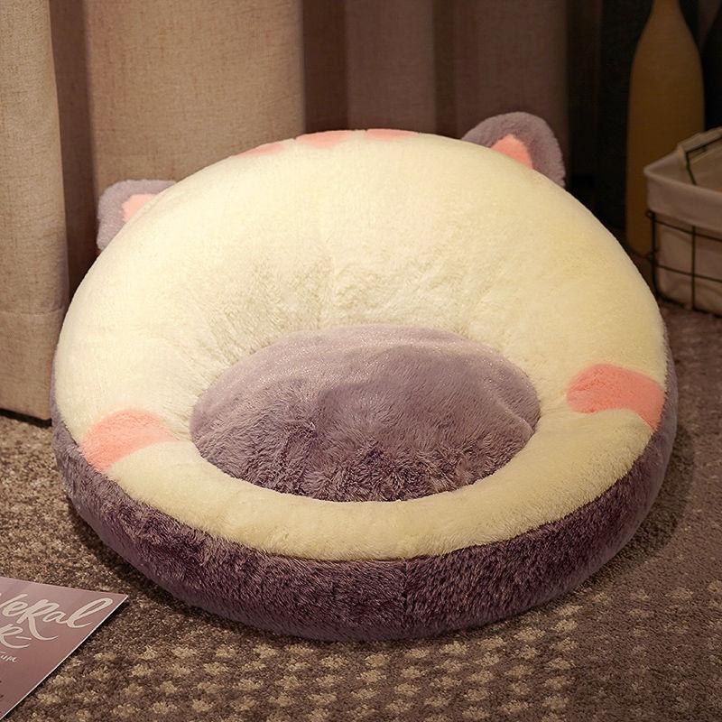60*25*10cm Plush Cushion Emi-surround Pros and Cons Non-slip Tatami  Anti-static Healthy Relax Lounge Furniture Home Bedroom Living Room Balcony
