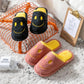 Autumn and Winter Pure Cotton Slippers Indoor Non-slip Soft-soled Shoes Warm Simple Plush Cotton Shoes
