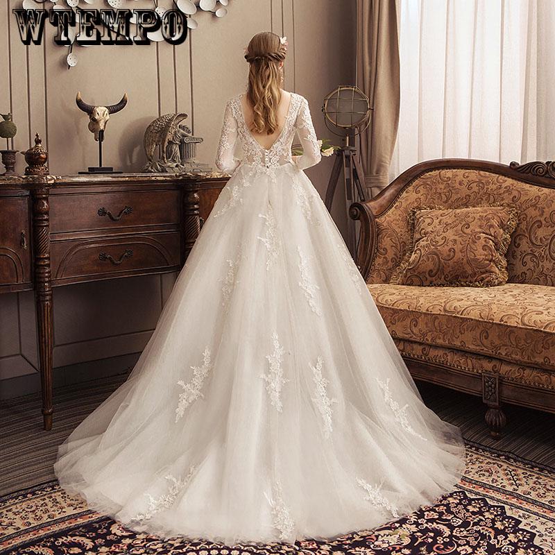 Formal Sexy Sweetheart Lace Ball Gown Wedding Dress Fashion vestido de noiva Floor-Length