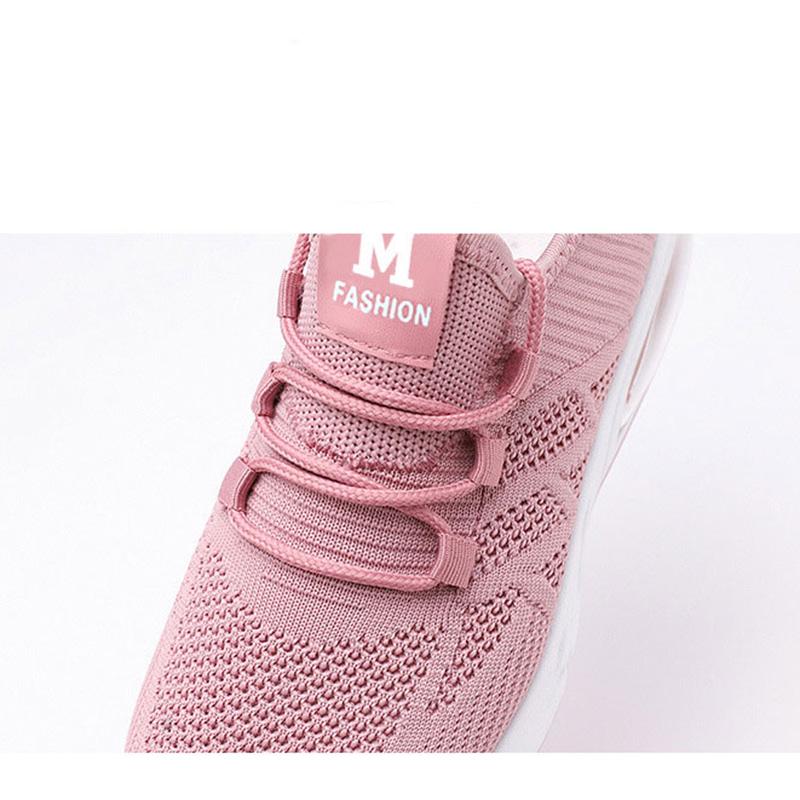 Women's Sneakers Summer Mesh Light Chunky Trainers Lace Up Female Platform Designer Sneakers Women Sport Running Shoes