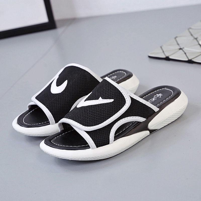 Sandals women summer casual sandals and slippers ladies wear flat bottom thick bottom with a belt