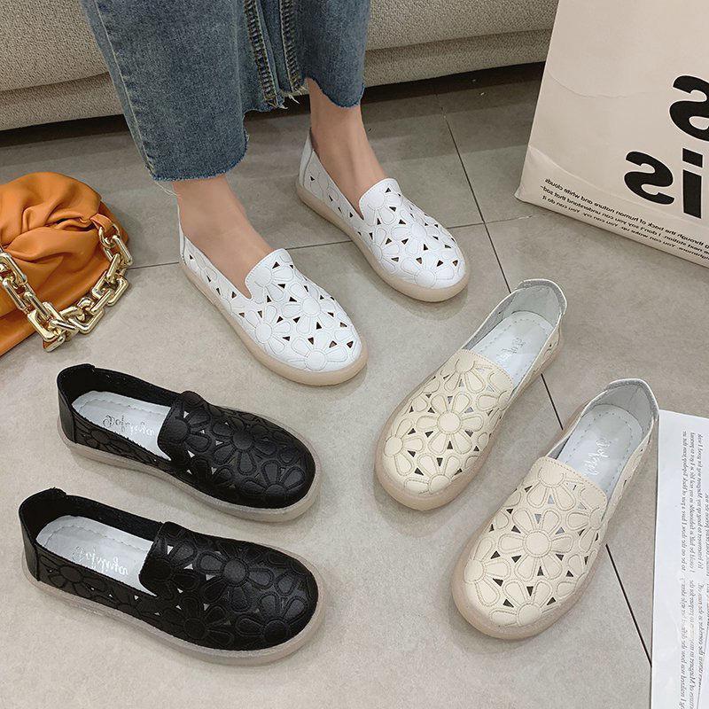 Hollow Nurse Shoes Spring  Summer Soft Sole Comfortable Pregnant Women Shoes Single Shoes Women Breathable Sports Shoes