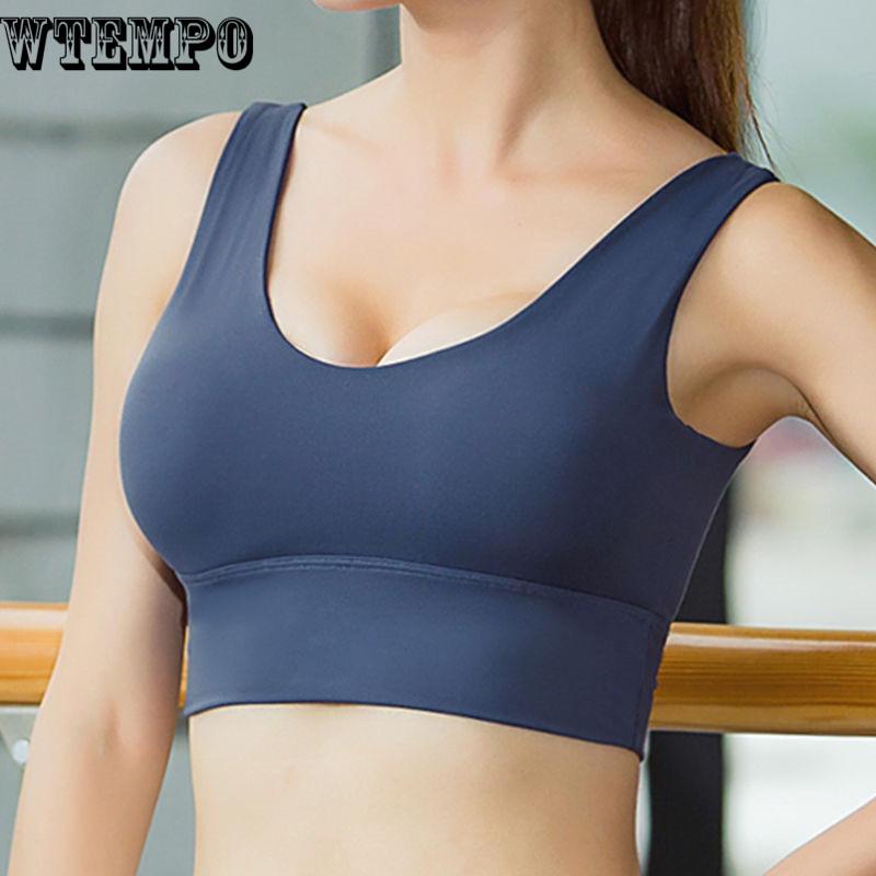 Women Push Up Yoga Bra Long Seamless Sports Bra Workout Sport Bh Crop Top Fitness Women's Sportswear