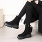 Korean Version of Martin Boots Female British Style Short Boots Platform Shoes Spring and Autumn Thick-soled Short-tube Women's Boots
