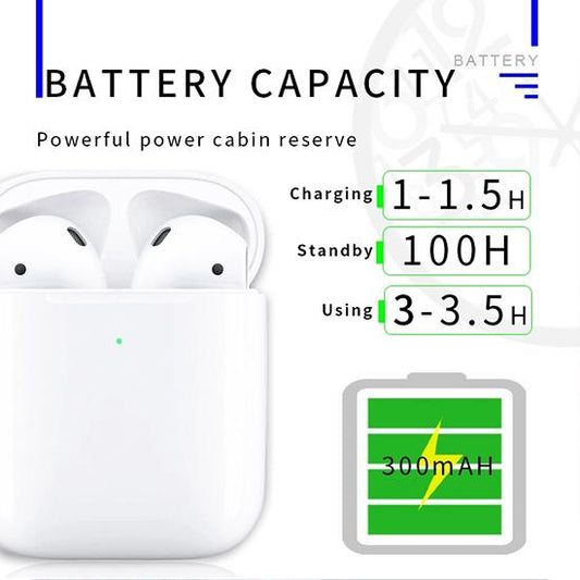 AP2 TWS 1:1 Air 2 Pods Pop-up Sensor Optical Control Wireless Earphones Earbuds Headphones Headset