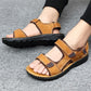 2020 Fashion Men Breathable Sandals Summer Casual Shoes Beach Sandals Genuine Leather Men Shoes
