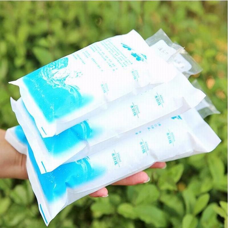 Portable 10Pcs Food Storage Gel Ice Bag Cans Packs Picnic Customized Reusable
