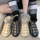 Snow Boots Women's Autumn and Winter Plus Velvet Thick Warm Sponge Cake Net Red All-match Cotton Shoes