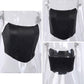 Sleeveless Sexy Corset Off Shoulder Velvet Crop Tops Vest Female Underwear Backless Bustier Top Solid Summer Women's Clothing Halter Bar