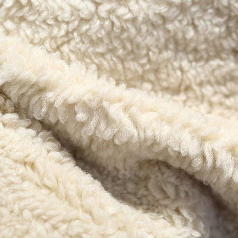 Boys Plus Velvet Padded Suit Autumn and Winter Baby Lamb Cashmere Vest Three-piece Children's Winter Clothing Trend Cute Cotton Clothing