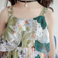 Children's Dress Korean Summer Girl's Lovely Dress Baby Flower National Style Suspender A-line Skirt