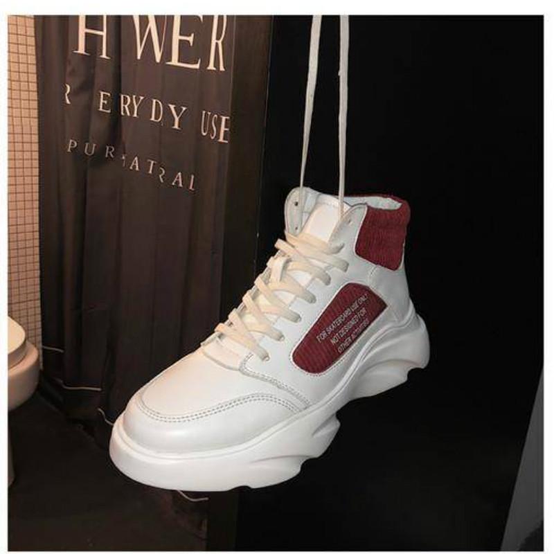 High help daddy shoes net red increase climax shoes Martin boots men's shoes high casual sports
