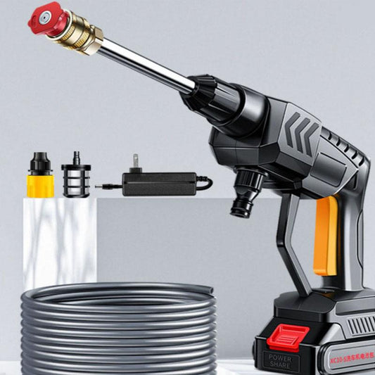148VF Lithium Battery High Pressure Water Gun Set Car Washer Wireless Garden Sprinkler Handheld Cleaning Tool