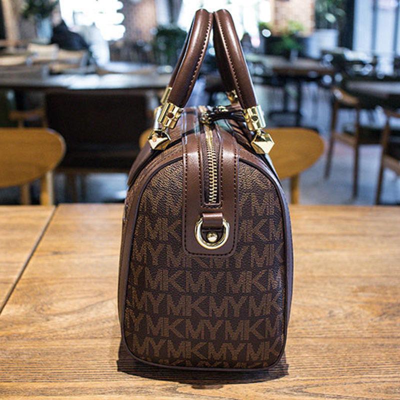 Ladies Bag Elegant One Shoulder Messenger Bag Fashion Large Capacity Handheld Leather Texture Shopping Bag