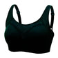 Anti-glare No Steel Ring Gathered Large Size Bra Big Breasts Show Small Hollow Design Breathable Sweat-absorbing Anti-sagging Bra