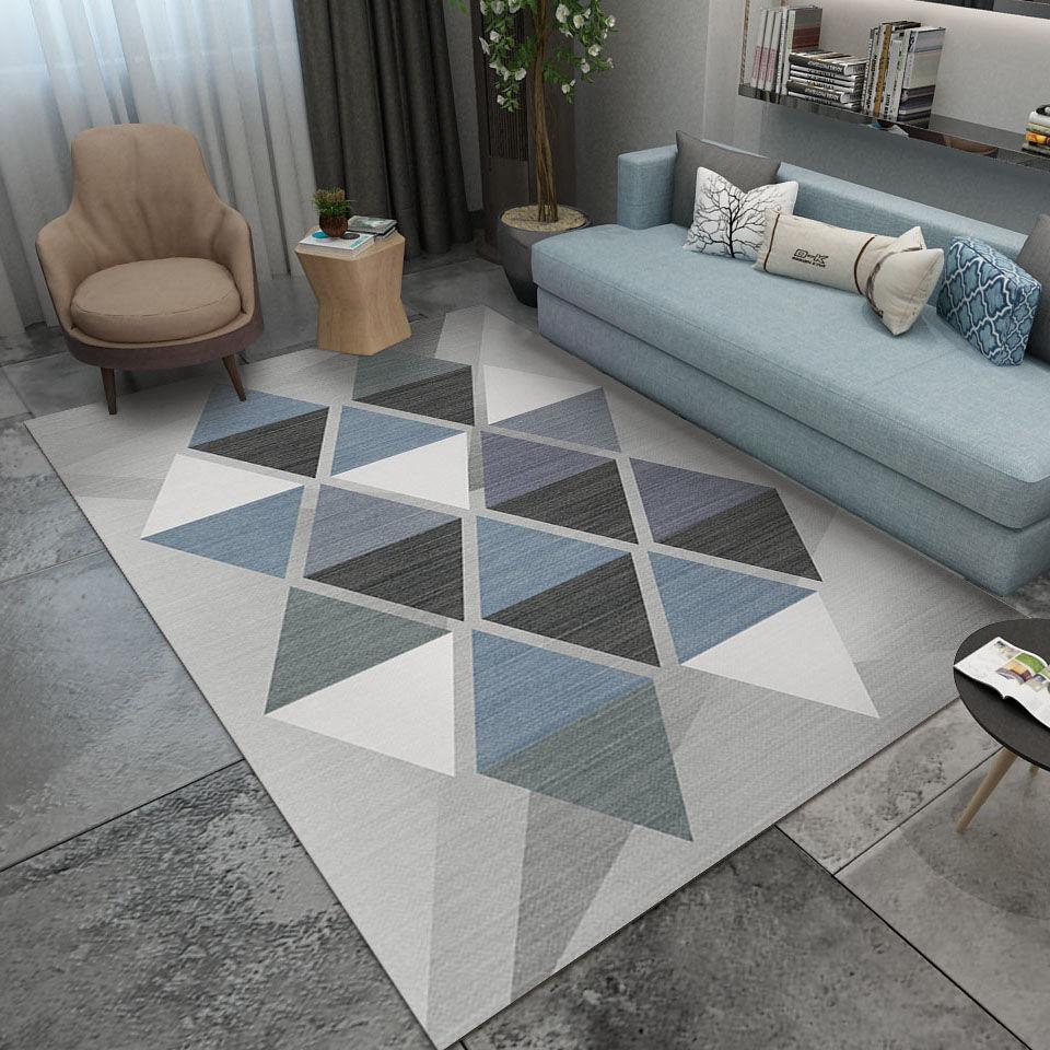 Ins Nordic Carpet Living Room Large Area Floor Mat Room Carpet Bedroom Full Shop Entry Floor Mat Home