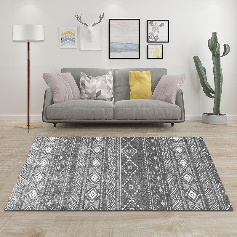 Home Simple Bedroom Carpet Modern Geometric Nordic Living Room Carpet