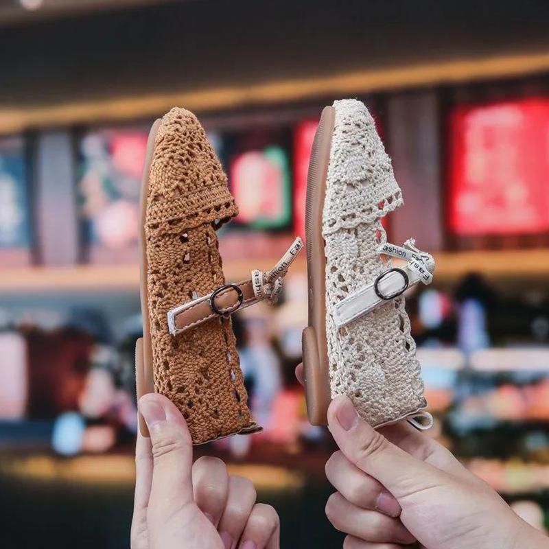 Baby Sandals Girls Soft Sole Cute Princess Summer Children's Non-slip Toddler Breathable Shoes