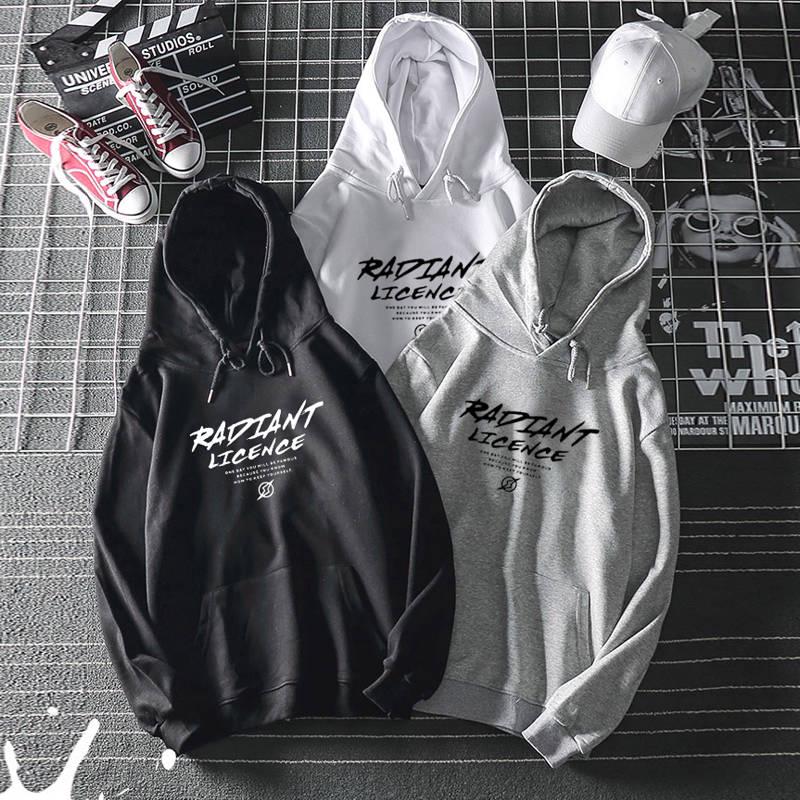 Men's Hoodie Cotton Printed Sweatshirt Street Hip Hop Plus Size Hoodie